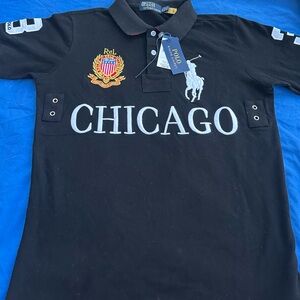 Polo by Ralph Lauren Black Chicago Men's Shirt
